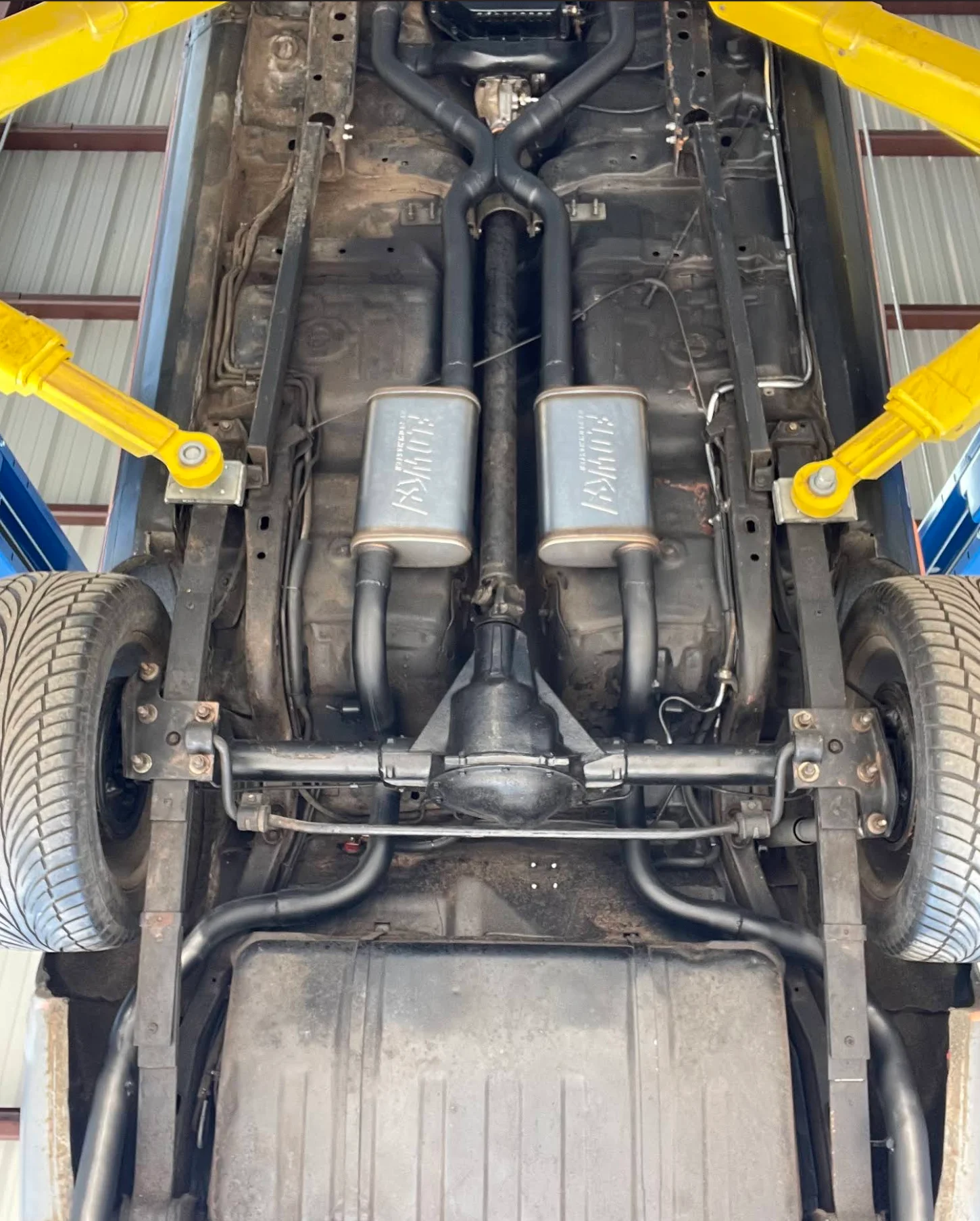 Custom exhaust fabrication